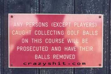 They'll Take Your Balls!