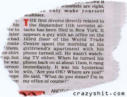 The First Divorce...
