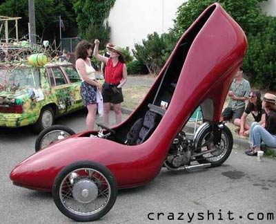 It's The Old Lady in the Shoe's Ride