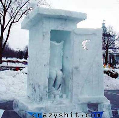 Now That's A Ice Sculpture