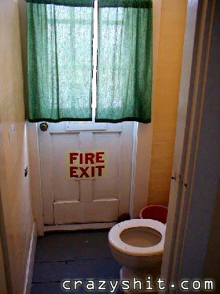 That's Just a Great Spot For The Fire Exit