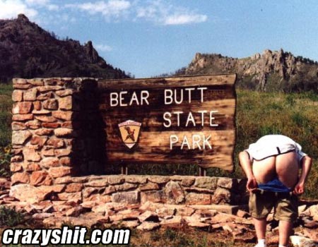 He Must Have the Wrong State Park
