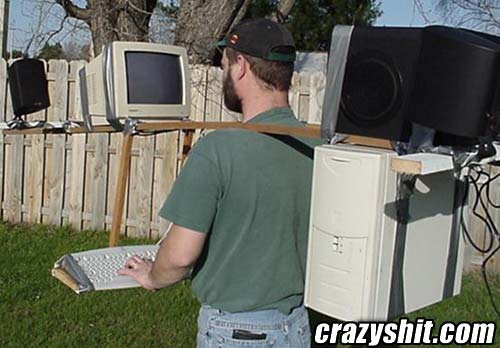 Introducing You To the Finest Redneck Portable PC....EVER