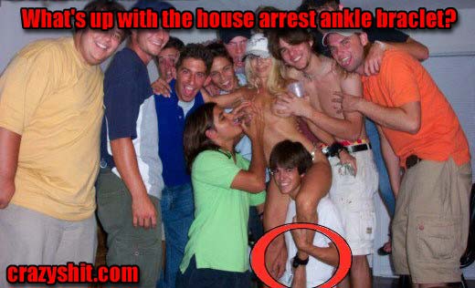Stripper on House Arrest