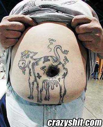 Cow Tattoo, I Think You'll Like It