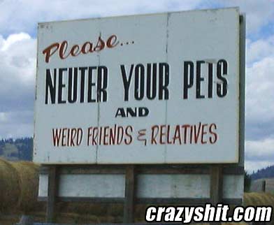 Please Neuter Your Pets