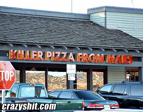 I'd Eat Pizza From There