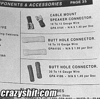 Butt Hole Connectors