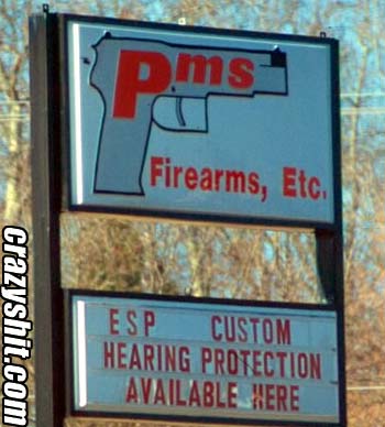 That's A Great Name for a Gun Shop