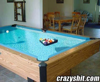 It's a 'Pool' Table...