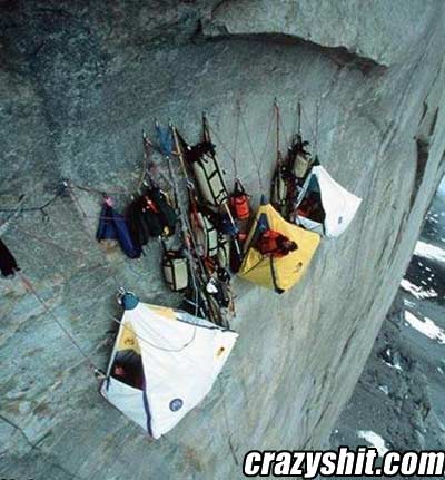 Now This Is Some Extreme Camping