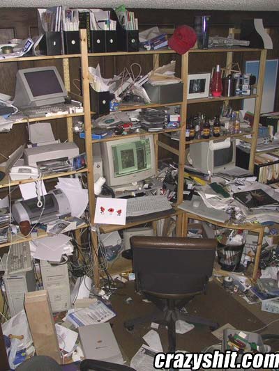And You Thought Your Workspace Was Bad