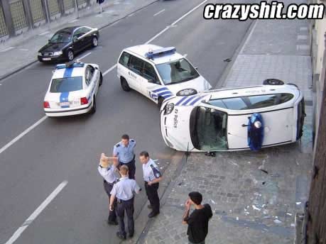 Cop Crashes Make Me Happy