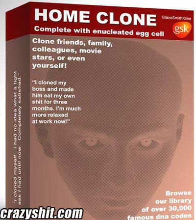 Get Your Very Own Home Clone Kit