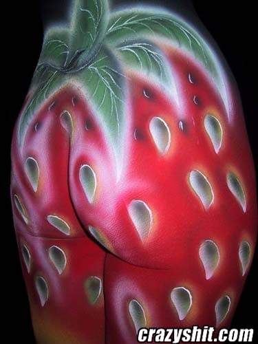 Now That's A Strawberry Ass