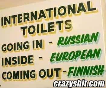 Welcome To The International House of Toilets