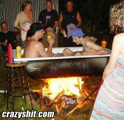 A Red Neck Hot Tub