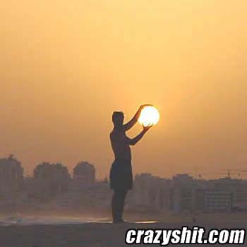 The Power Of The Sun In His Hands
