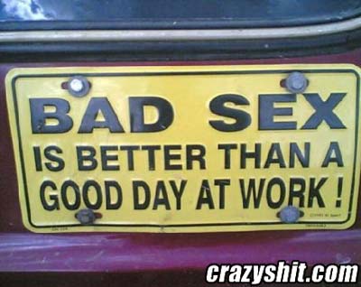 Bad Sex Is...