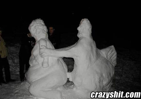 Horny Snow Couples