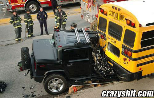Hummer Vs School Bus