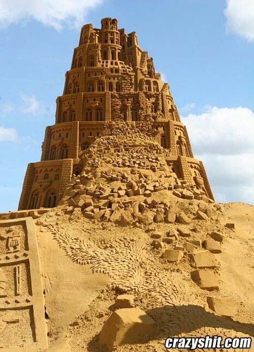 Bad Ass Sand Castle