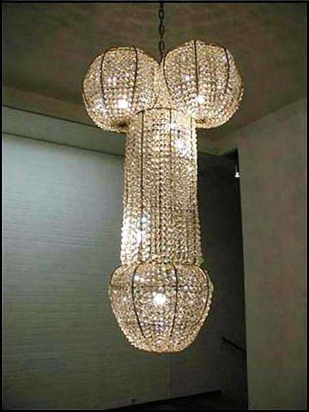 Check out my new chandelier