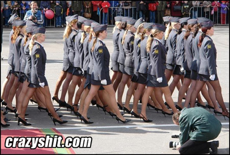The miniskirt commandos