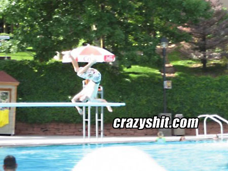 Doing it wrong diving board syle