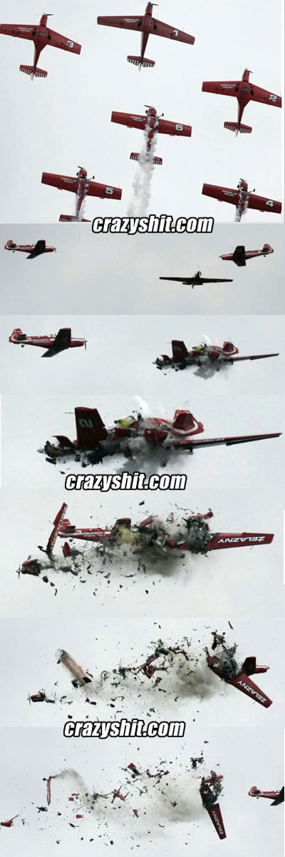 Midair plane collision