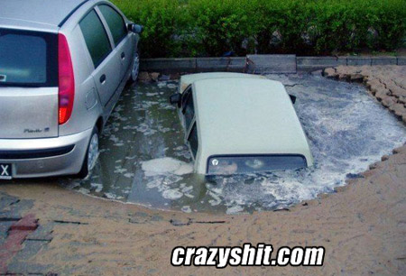 I've got a sinking feeling about my car