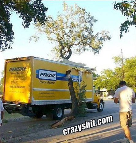 What moving van insurance is for...