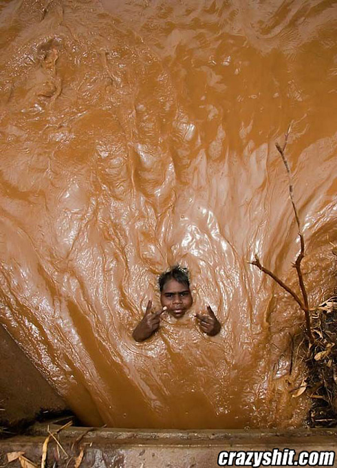 The real chocolate river