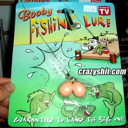 The boob fishing lure