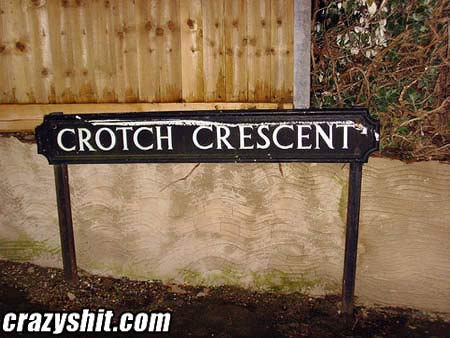 Welcome to crotch crescent