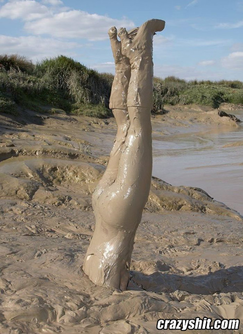 Handstand + Quicksand = Bad News