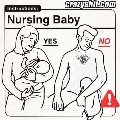 Nursing Baby The Right and Wrong Way