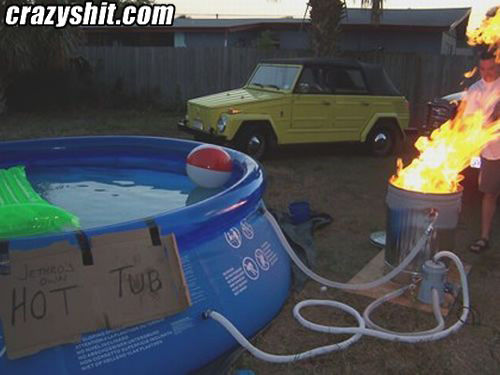 Jethros Homemade Hot Tub