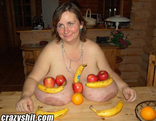 They call her banana apple titties