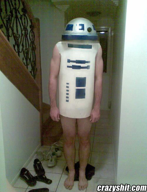 R2D2 is all grown up and sad