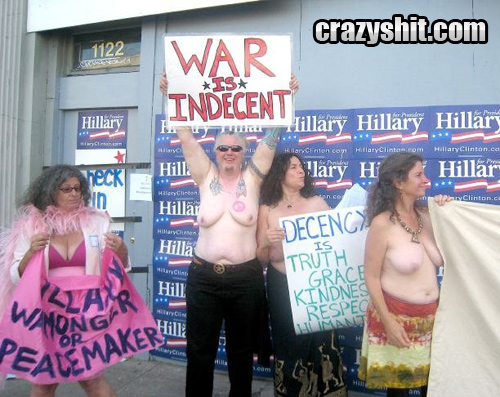 Protest Gross Boobs!