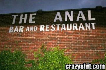 Meet You at the Bar, The Anal Bar