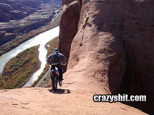 Crazy Ass Mountain Biker