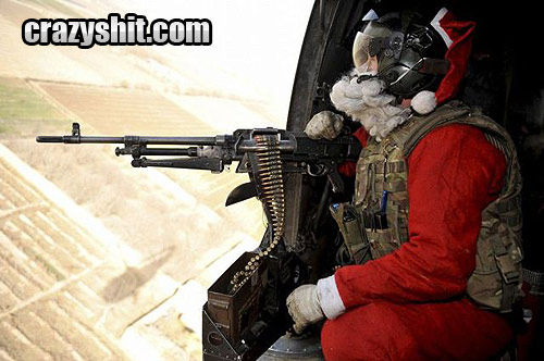 Here Comes Santa Mother Fuckers!
