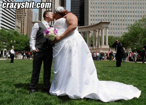 You May Now Kiss The Fat Bride