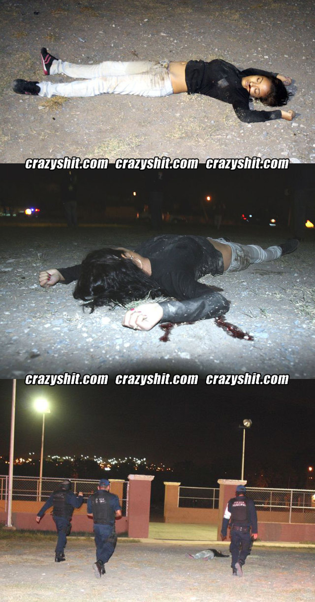 Dead Latina In The Road