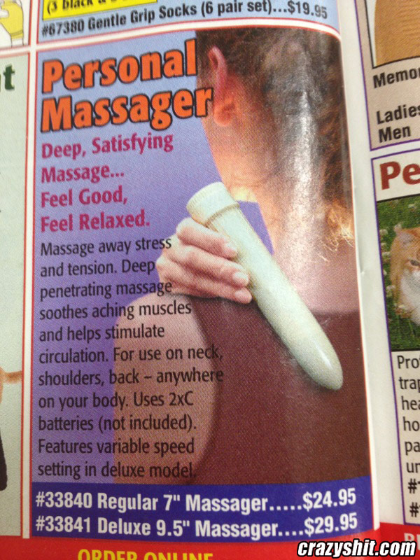 Get Your Personal Massager Today