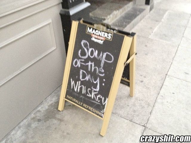 Soup of the Day Is