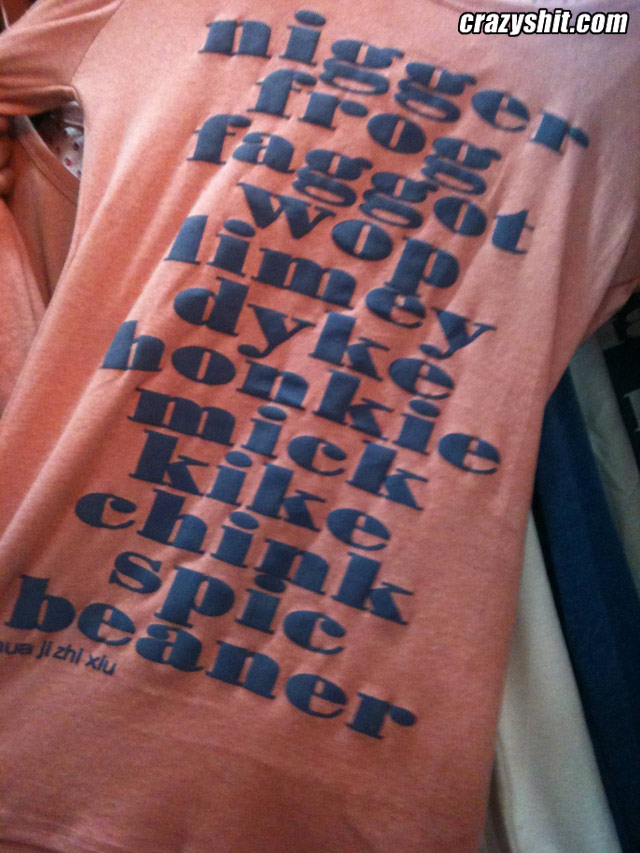 Shirt For The Equal Opportunity Racist