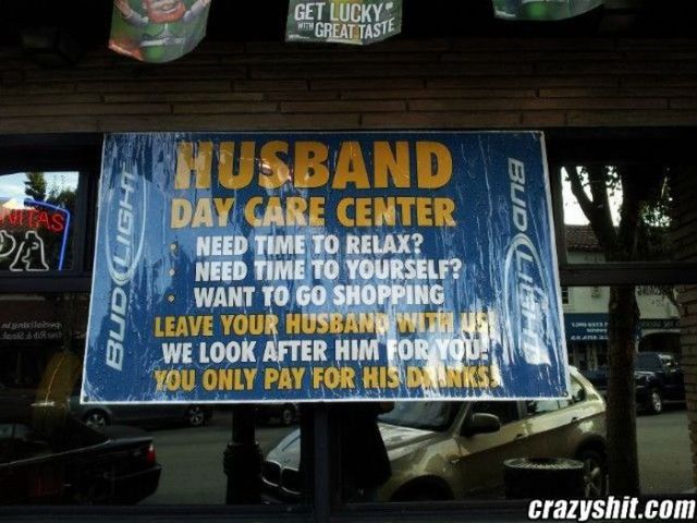Husband Day Care
